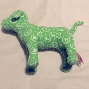 VINTAGE VS PINK Y2K 2007 Green Mini Dog